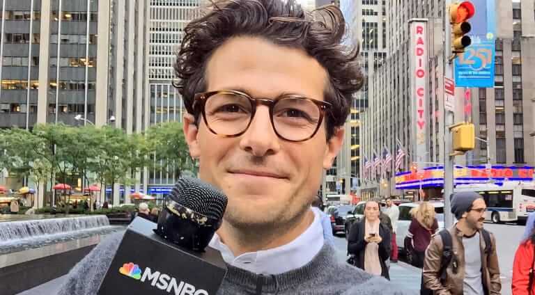 Jacob Soboroff: TV Newsman morning routine