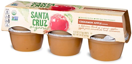 Santa Cruz Apple Sauce Cups