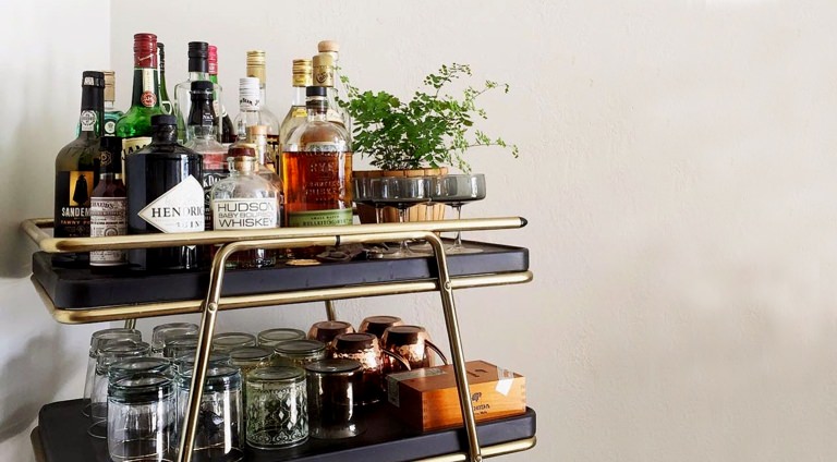 Weekend Project: Build Your Bar Cart