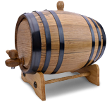 Amazon One-Liter Charred Oak Barrel