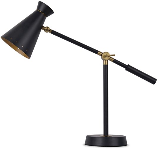 Threshold Brass Lined Table Lamp