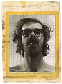 Chuck Close Study for Self-Portrait Print
