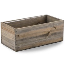 ModernVase Reclaimed Wood Planter Box
