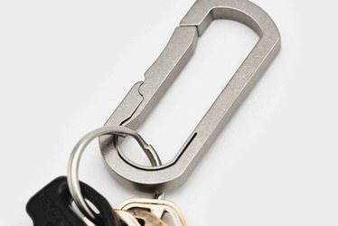 Handgrey Bauhaus Carabiner Keychain
