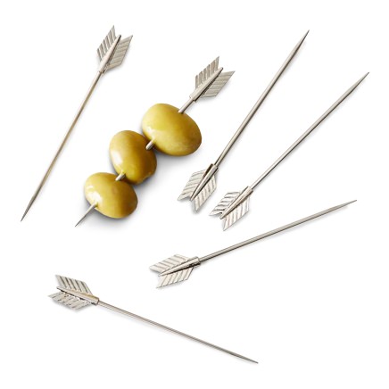 West Elm Stainless Steel Cocktail Picks