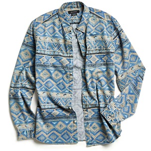 Urban Outfitters Blanket Stripe Shirt