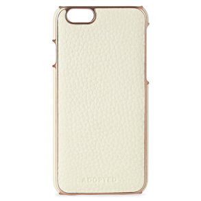 Adopted Rose Gold and Leather iPhone Case