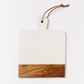 West Elm Marble and Wood Board