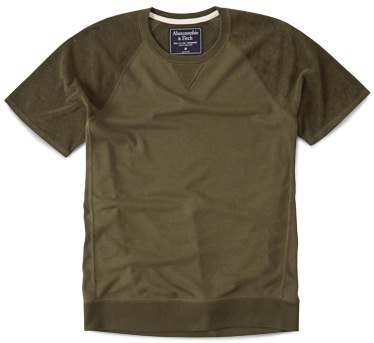 Abercrombie & Fitch Short-Sleeve Sweatshirt