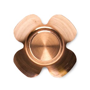 VC EDC Clover Brass Fidget Spinner
