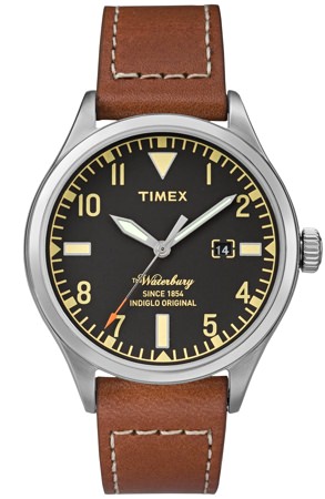 Timex Waterbury with Red Wing Leather Strap