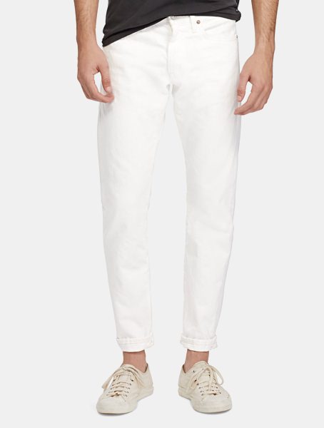 Denim & Supply Slim Fit White Jeans