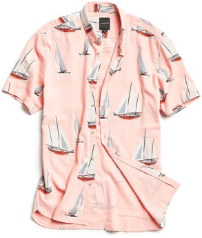 Barney Cools Yacht Club Short Sleeve Shirt