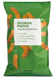 Brandless Spicy Jalapeno & Cheddar Quinoa Puffs