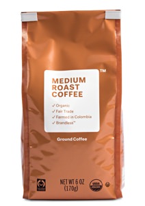 Brandless Organic Fair Trade Medium Roast Ground Coffee