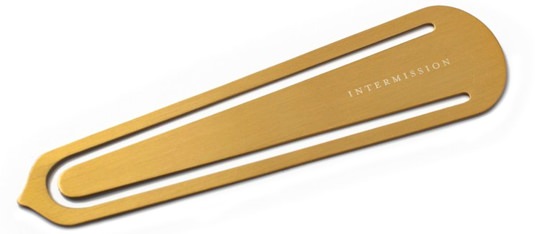 Izola Brass Bookmark