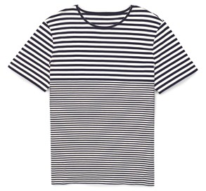 Club Monaco Varied Strip T-Shirt