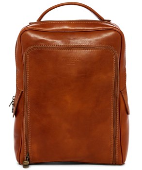 Persaman New York Ace Leather Backpack