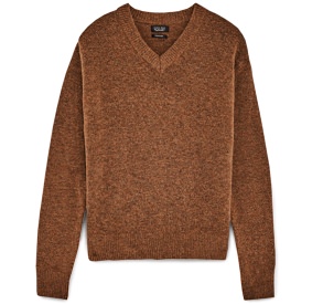 Zara Wool/Mohair Blend V-Neck Sweater