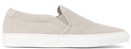 Common Projects Italian Suede Low-Top Sneakers