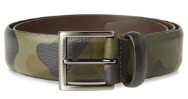 Anderson's Camo Leather Belt