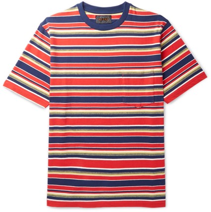 Beams Plus Men's Striped T-Shirt