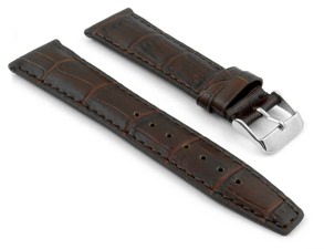 Straps Co. Croc-Embossed Leather Strap