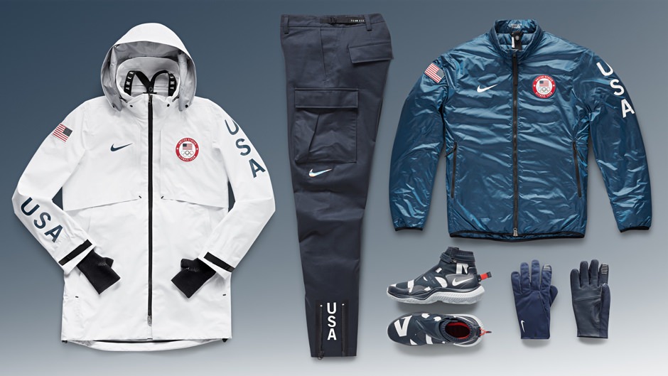 Nike PyeongChang Olympic Medal Stand Outfits