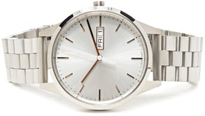 Uniform Wares Stainless Steel Watch with Swiss Movement