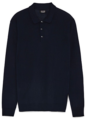 Zara Knit Polo Shirt