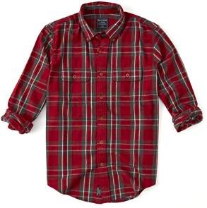 Abercrombie & Fitch Plaid Flannel Shirt