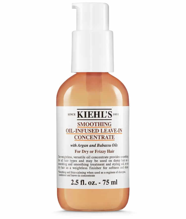 kiehl's smoothing hair oil