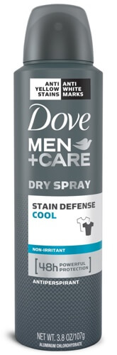 Dove Men+Care Stain Defense Cool Dry Spray