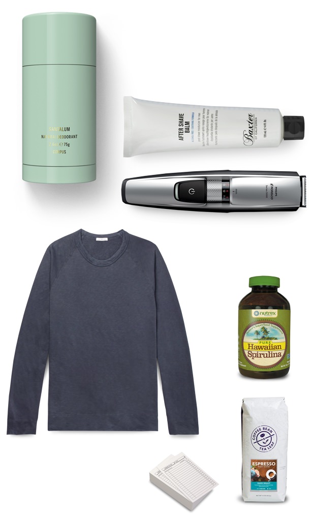 J.P. Mastey's favorite morning grooming products