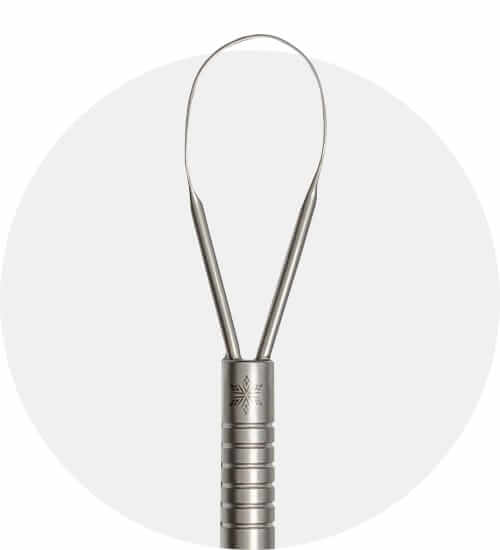 Snow tongue cleanser