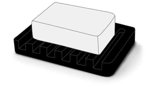Bar soap illustration