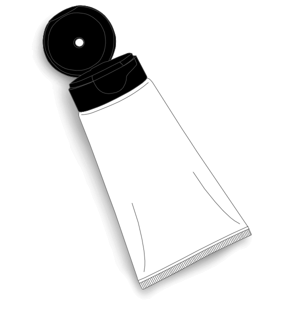 Body lotion illustration