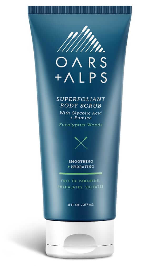 oars + alps superfoliant body scrub