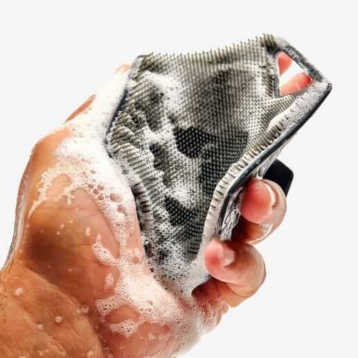 tooletries antibacterial silicone scrubber