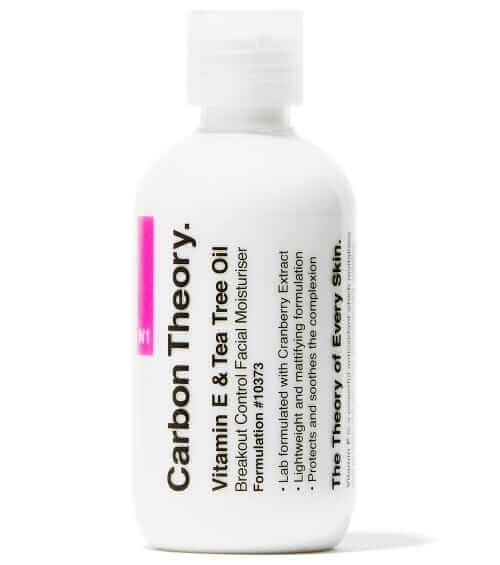 Carbon Theory Vitamin E & Tea Tree facial moisturizer