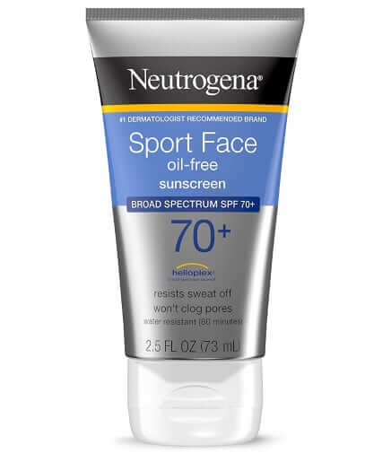 Neutrogena Sport Face Oil-Free Sunscreen SPF 70