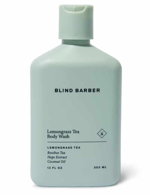 blind barber lemongrass tea body wash