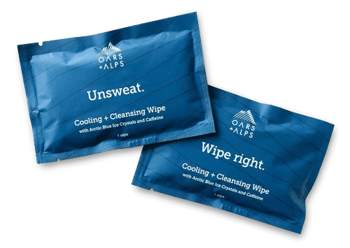 oars and alps face and body wipes