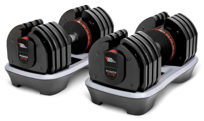 Nonzero Gravity PowerDyne Adjustable Dumbbell Set