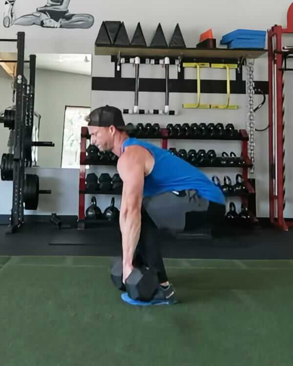 Dumbbell Deadlift exercise