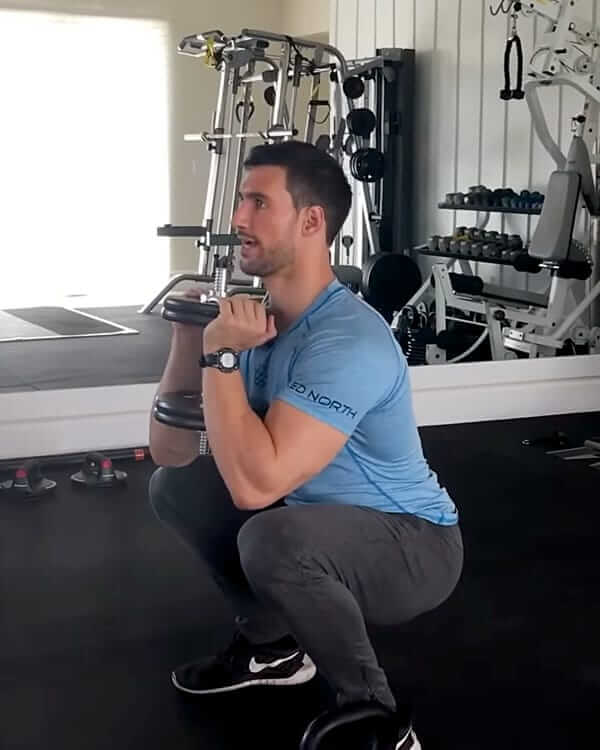 Goblet Squat exercise