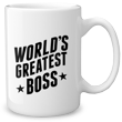World's best boss mug