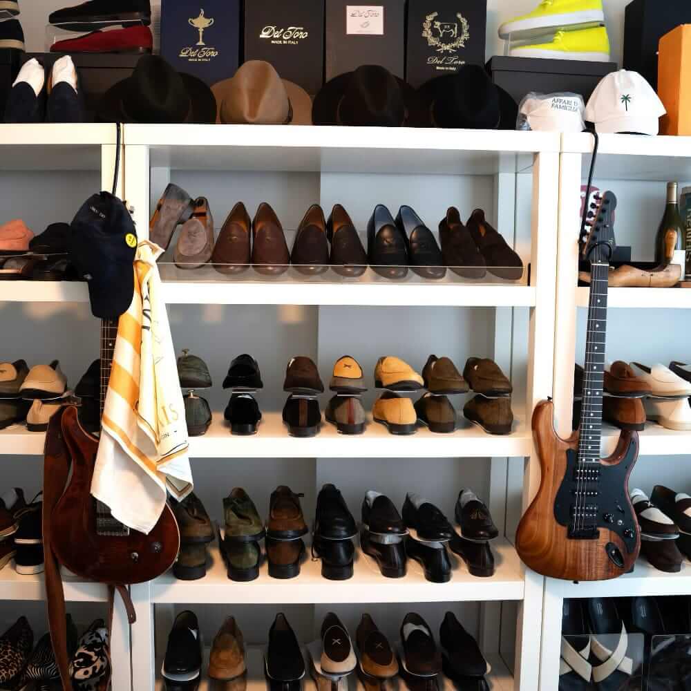 Del Toro shoe samples