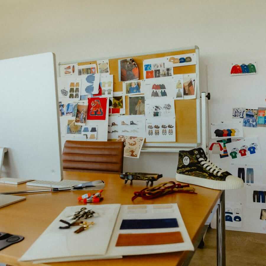 Chris Echevarria office desk
