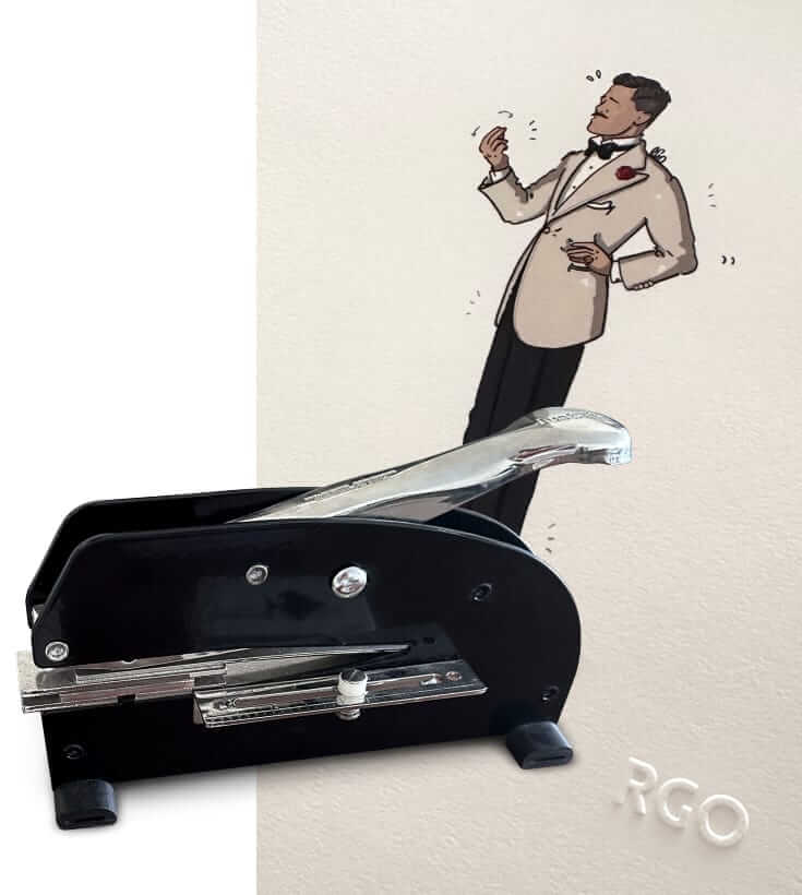 Suited man illustration